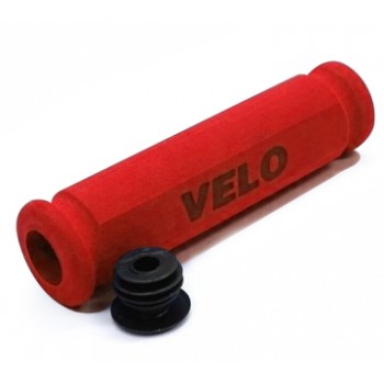 Ручки руля Velo VLG075ARD,117 мм, красный