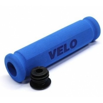 Ручки руля Velo VLG075ABL,117 мм, голубые